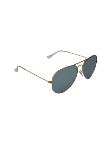 Ray Ban Rb3025 112/w3 Aviador Polarizado Plata Espejo Dorado | Sunn...