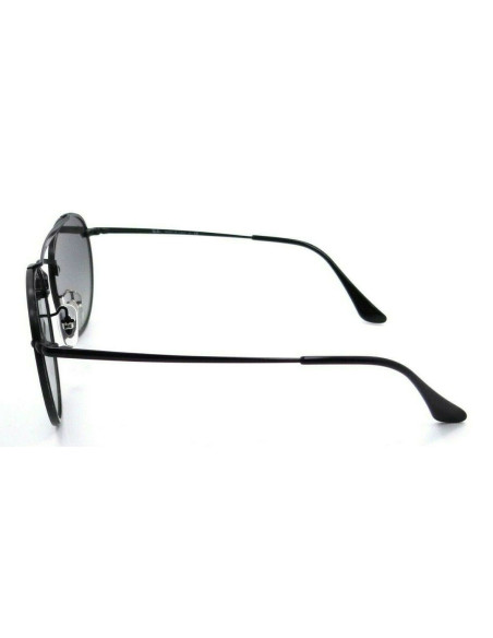 Ray Ban Rb3614n 148/11 Round Double Bridge Blaze Negro Gris degrada...