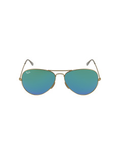 Ray Ban Rb3026 112/19 Aviator Verde Espejo Gota Grande 2