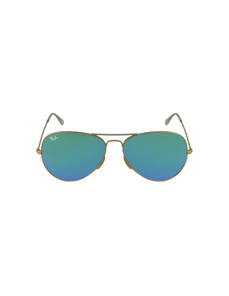 Ray Ban Rb3026 112/19 Aviator Verde Espejo Gota Grande