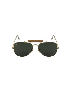 Ray Ban Rb3029 L2112 Outdoorsman Ii Negro G-15 Dorado Gota | Sunnie... 2