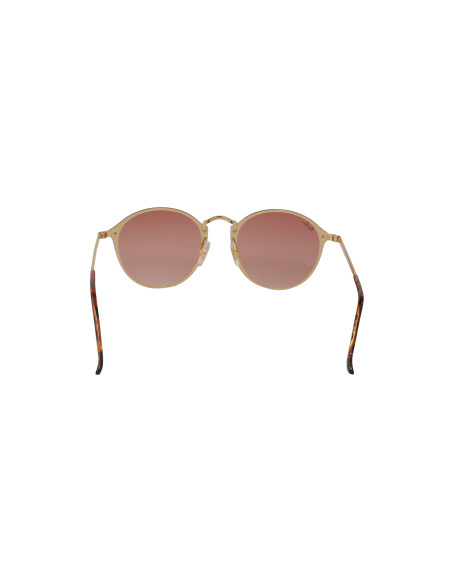 Ray Ban Rb3574n 9035v0 Round Metal Blaze Rosa Degradado Icon | Sunn...