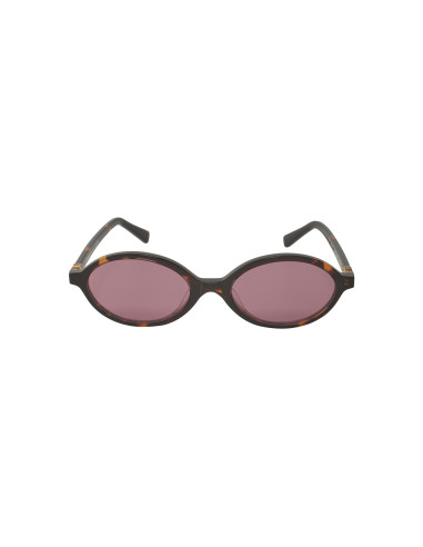 Miu Miu MU 04ZS VAU-5OD Oval Shape Tortoise Wine