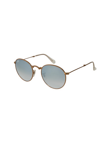 Ray Ban Rb3532 198/9u Round Metal Folding Cobre Espejo Icon | Sunni...