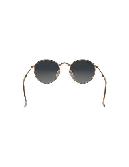 Ray Ban Rb3532 198/9u Round Metal Folding Cobre Espejo Icon | Sunni...