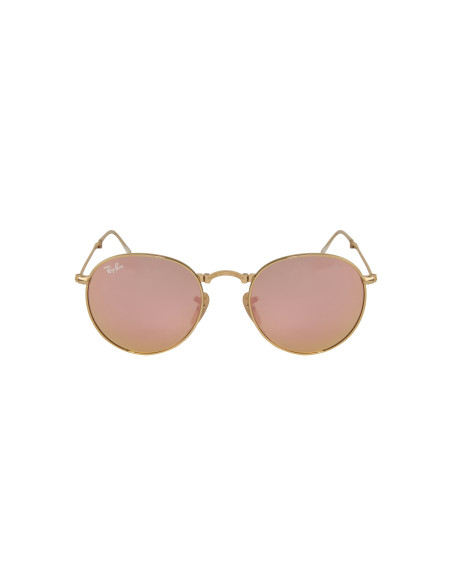 Ray Ban Rb3532 001/z2 Round Metal Folding Dorado | Sunnies.uno