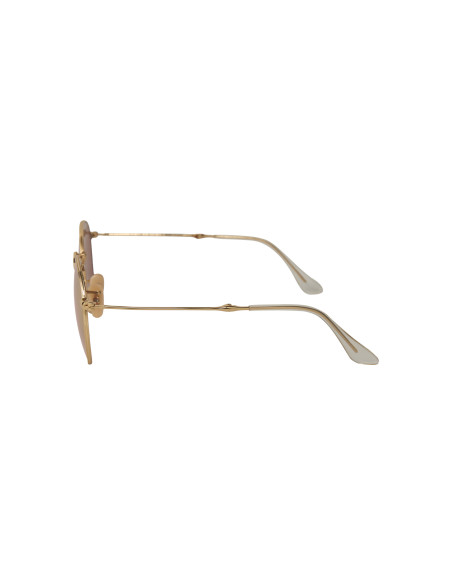 Ray Ban Rb3532 001/z2 Round Metal Folding Dorado | Sunnies.uno