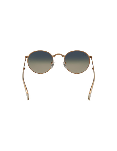 Ray Ban Rb3532 198/7y Round Metal Folding Cobre Rosa Espejo | Sunni...