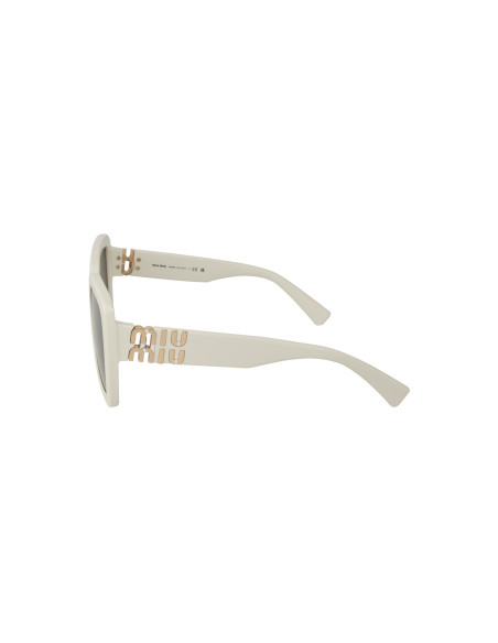 Miu Miu MU 10Y 142-5S0 Square shape White Gold
