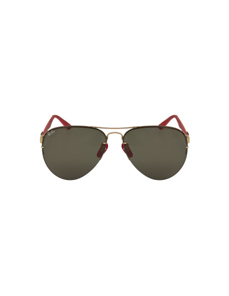 Ray Ban RB3460M F00871 Scuderia Ferrari Aviator Negro Dorado