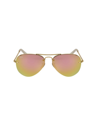 Ban RB3449 001/2Y Aviator Terracota Espejo Dorado