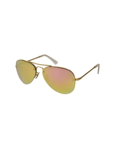 Ban RB3449 001/2Y Aviator Terracota Espejo Dorado