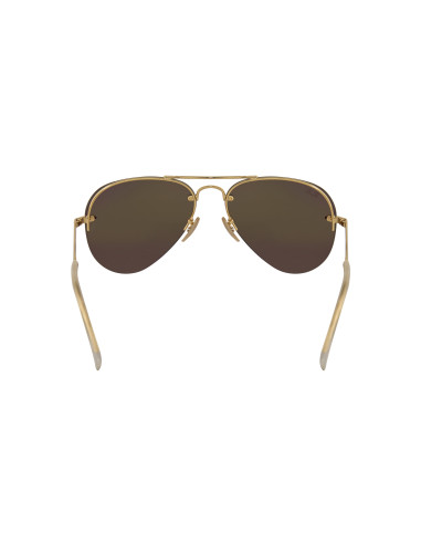 Ban RB3449 001/2Y Aviator Terracota Espejo Dorado