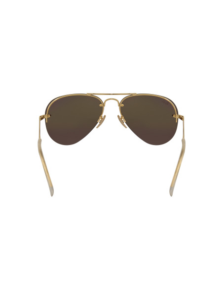 Ban RB3449 001/2Y Aviator Terracota Espejo Dorado