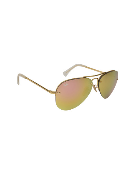 Ban RB3449 001/2Y Aviator Terracota Espejo Dorado