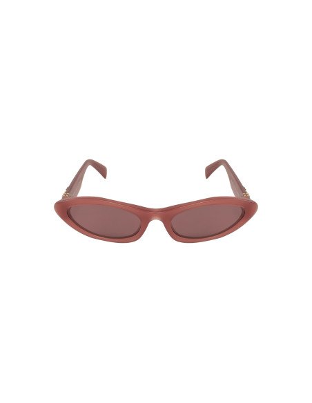 Miu Miu MU 09YS 10M-08S Oval Shape Cognac Opal