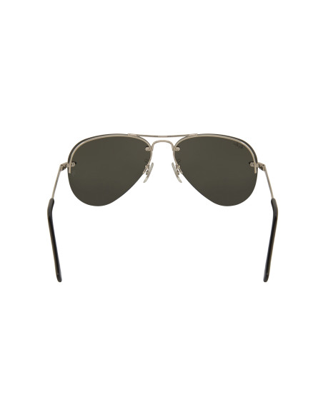 Ray Ban RB3449 003/30 Aviator Gris espejo Plateado | Sunnies.uno
