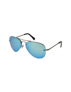 Ray Ban RB3449 004/55 Aviator Azul Espejo Negro