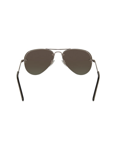 Ray Ban RB3449 004/55 Aviator Azul Espejo Negro