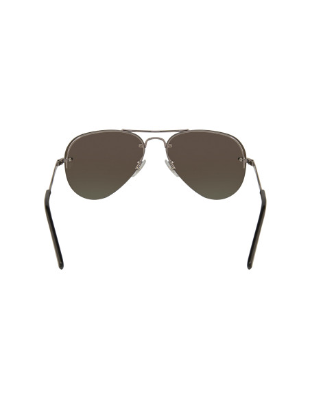 Ray Ban RB3449 004/55 Aviator Azul Espejo Negro