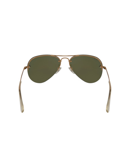 Ray Ban RB3449 9035/1U Aviator Lila Espejo Bronce