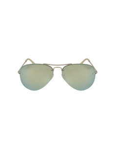 Ray Ban RB3449 9043/30 Aviator Plata Espejo Gris | Sunnies.uno 2