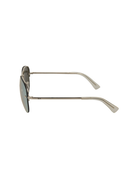 Ray Ban RB3449 9043/30 Aviator Plata Espejo Gris | Sunnies.uno