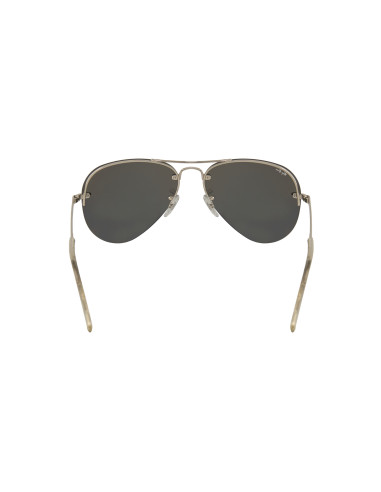 Ray Ban RB3449 9043/30 Aviator Plata Espejo Gris | Sunnies.uno