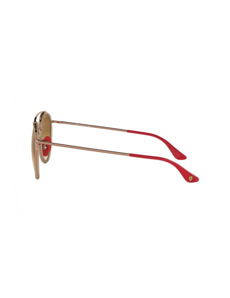 Ray Ban RB3647M F03251 Round Duble Bridge Scuderia Ferrari Cafe deg...