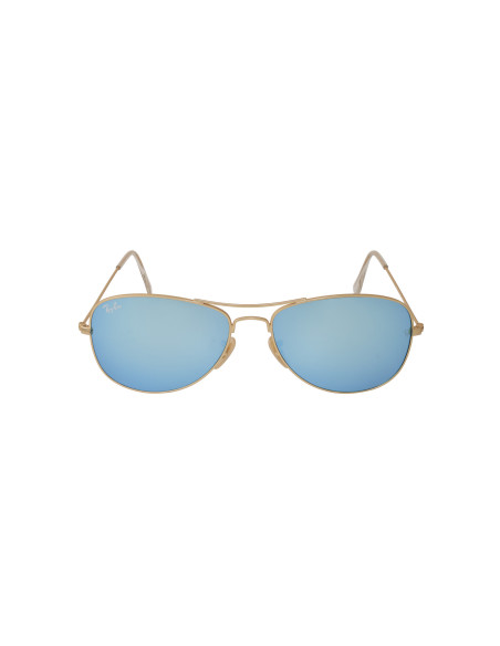 Ray Ban Rb3362 112/17 Cockpit Azul Espejo Dorado Gota P1 | Sunnies.uno