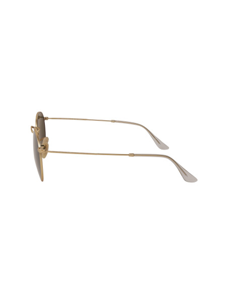 Ray Ban Rb3447 001/58 Round Metal Dorado Polarizado