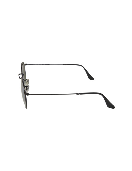 Ray Ban RB3447 002/30 Round Metal Negro Plata Espejo Original | Sun...