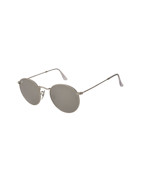 Ray Ban RB3447 019/30 Round Metal Plata Espejo Clasico | Sunnies.uno