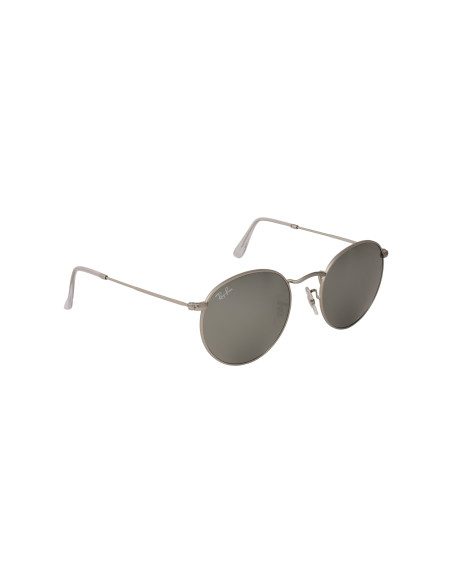 Ray Ban RB3447 019/30 Round Metal Plata Espejo Clasico | Sunnies.uno