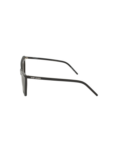 SAINT LAURENT SL 372 001 Square Shape Shiny Black