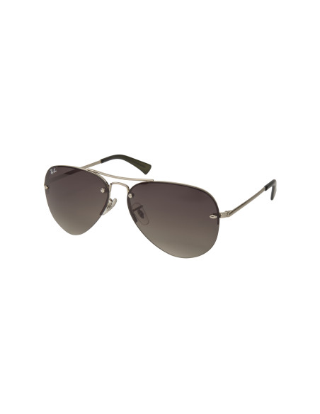 Ray Ban RB3449 91300R Aviator Verde Degradado Plata | Sunnies.uno