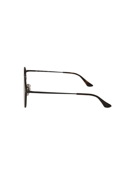 Ray Ban Rb3574n 153/7v Round Metal Blaze Azul Espejo Negro | Sunnie...
