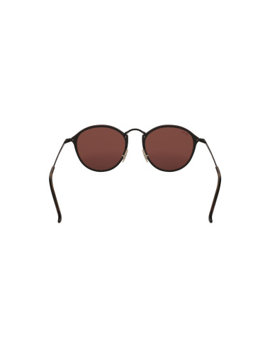 Ray Ban Rb3574n 153/7v Round Metal Blaze Azul Espejo Negro | Sunnie...
