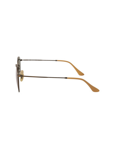 Ray Ban Rb3447 167/4k Round Metal Lila Espejo Bronce | Sunnies.uno