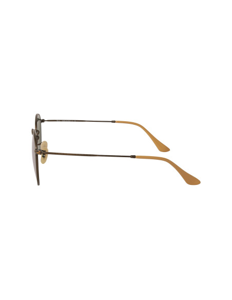 Ray Ban Rb3447 167/4k Round Metal Lila Espejo Bronce | Sunnies.uno