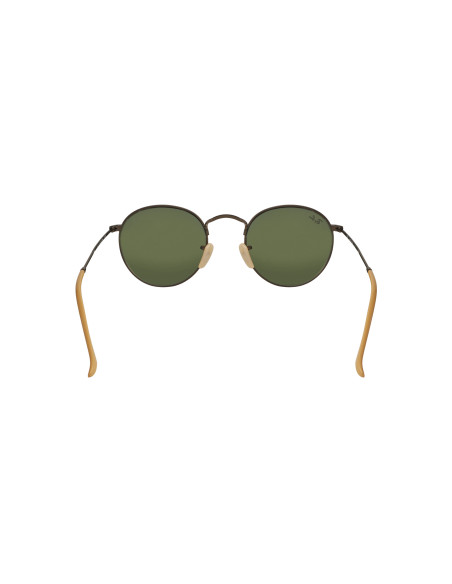 Ray Ban Rb3447 167/4k Round Metal Lila Espejo Bronce | Sunnies.uno