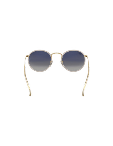 Ray Ban RB3447JM 9196/32 Round Metal Full Color Blanco