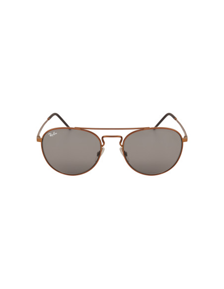 Ray Ban RB3589 9146/1 Round Gris transparente Bronce | Sunnies.uno
