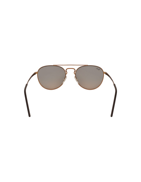 Ray Ban RB3589 9146/1 Round Gris transparente Bronce | Sunnies.uno