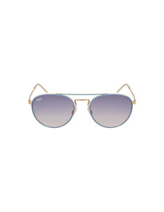 Ray Ban RB3589 9057I9 Round Azul Degradado Dorado | Sunnies.uno 2