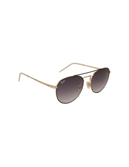 Ray Ban RB3589 90548G Round Gris degradado Dorado | Sunnies.uno