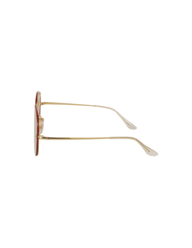 Ray Ban Rb3584n 9084/7j Aviator Blaze Amarillo Espejo Dorado | Sunn...