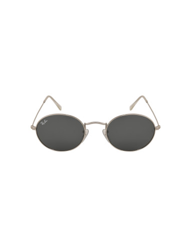 Ray Ban RB3547 003/R5 Oval Metal Plata Negro