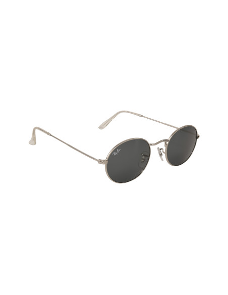 Ray Ban RB3547 003/R5 Oval Metal Plata Negro