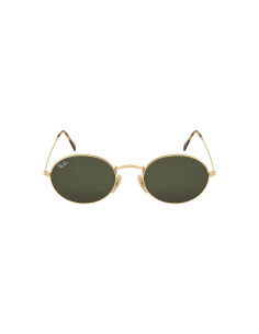 Ray Ban Rb3547n 001 Oval Flat Negro G-15 Dorado Original | Sunnies.uno 2